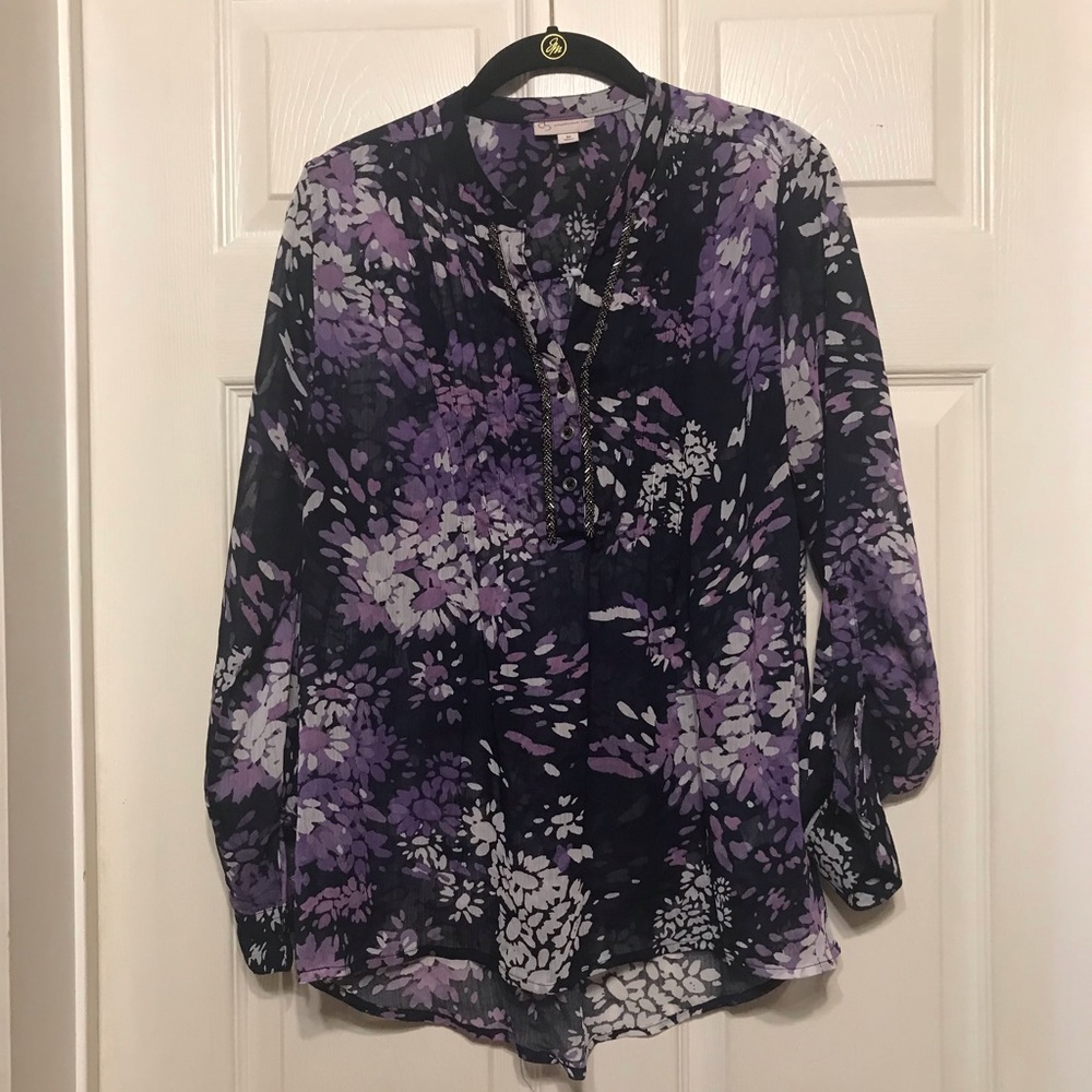 CB Established 1962 Sheer Top Size M